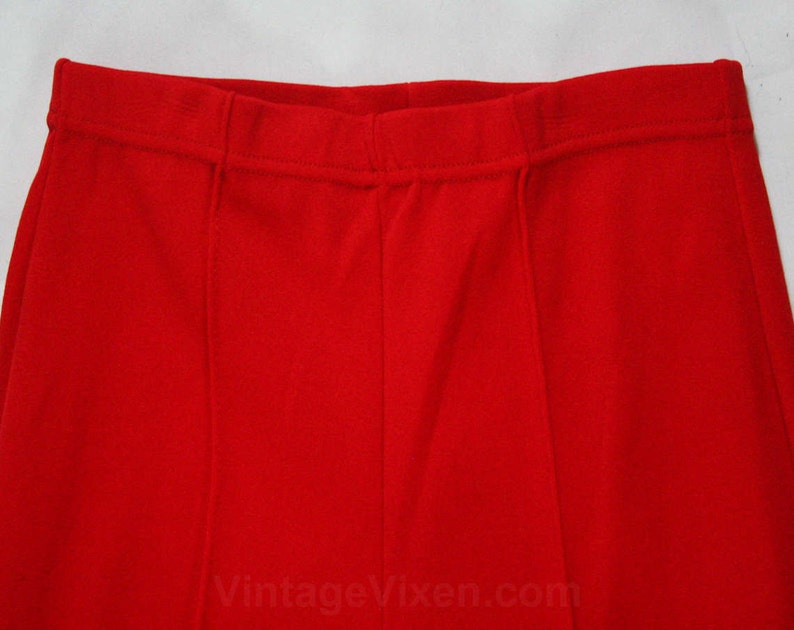Girl/'s Size 6X Pants Outfit NOS Deadstock 70s Girls Long Sleeved Top Stretchorama 1970s Striped Shirt /& Red Pant TV Sitcom Style