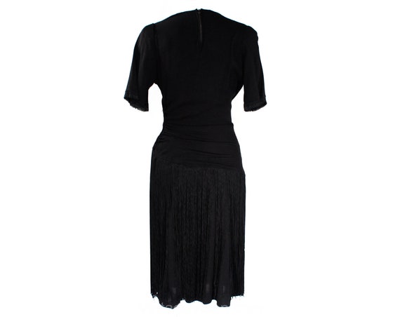Size 4 1930s Dress - Small Short Sleeve 30s 40s B… - image 10