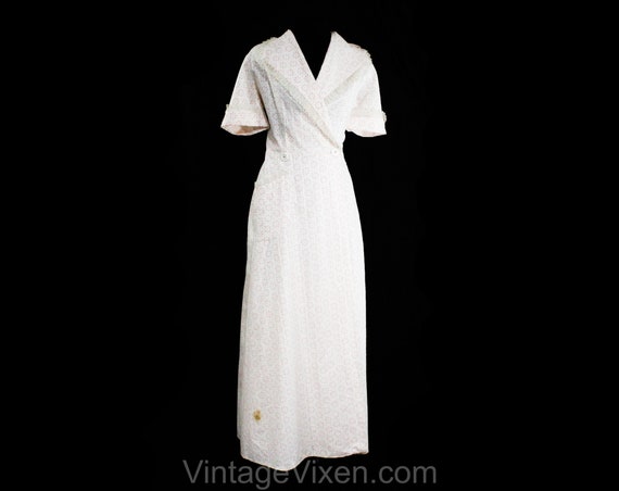 Size 10 1950s Robe Summer 50s Housewife Style House Dress