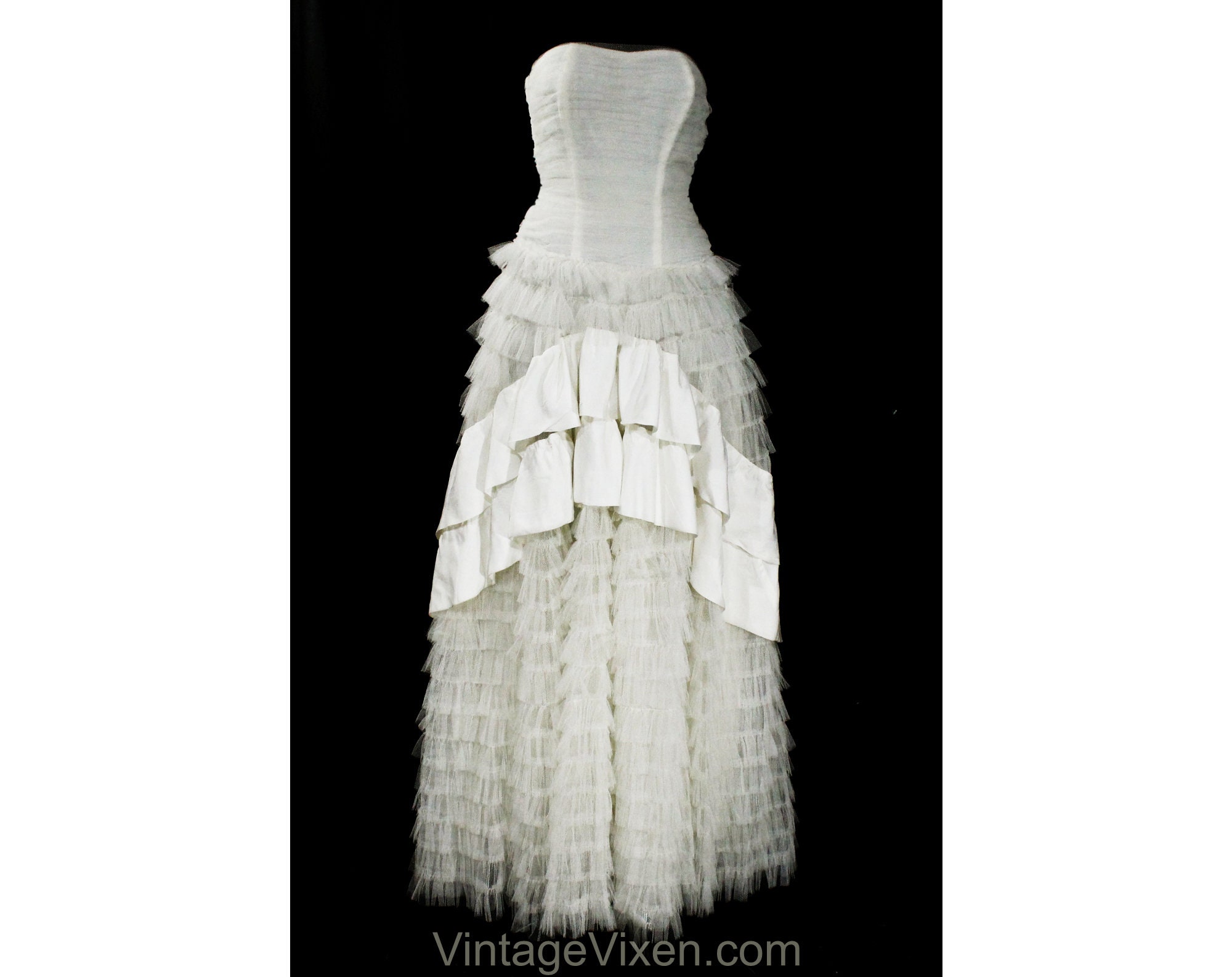 Size XXS White Prom Dress Size 000 ...