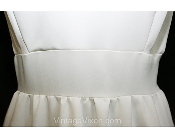 Winter Wedding Dress - Gorgeous 1960s Sleeveless … - image 7