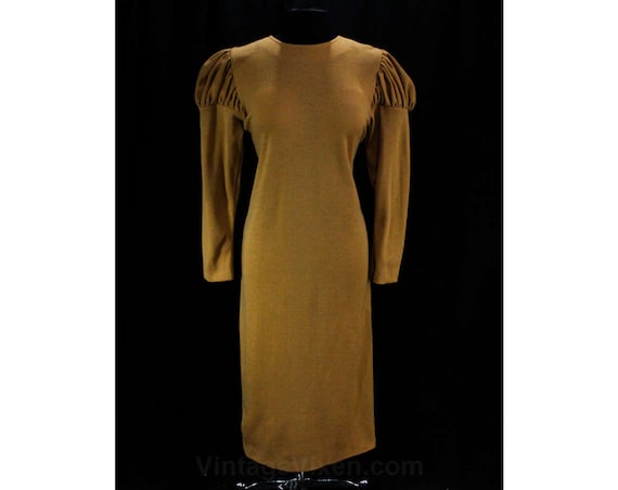 Size 14 Special Designer Dress - Beautiful Toffee