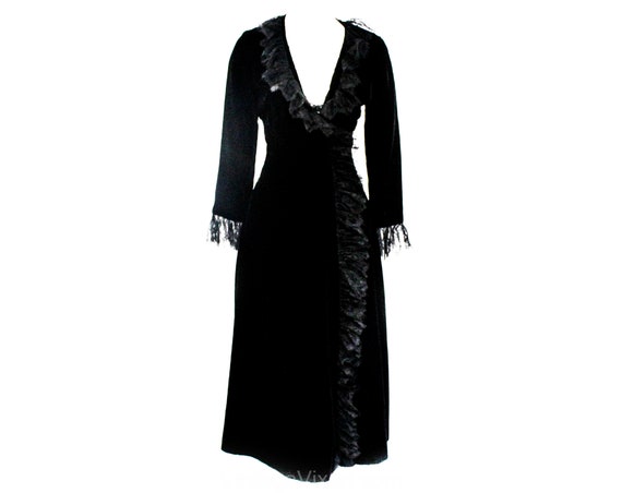 Size 8 1930s Evening Coat - Authentic 30s 40s Velv