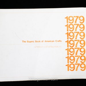 1979 Buyers Book of American Crafts - 1970s Artisans - Clay Fiber Glass Jewelry Metal Leather Wood Mixed Media Curated Art - NY Paperback