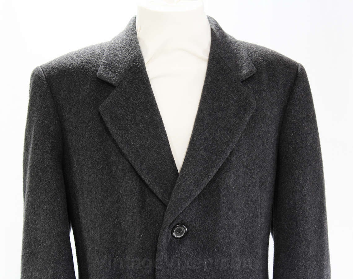 Men's Cashmere Overcoat Nino Cerruti Coat Large to XL | Etsy