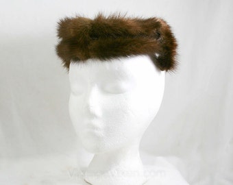 1950s Vintage Autumn Haze Mink Fur Hat - Etsy display picture 3