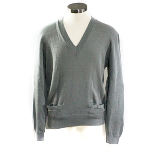 トップス 30s 40s Vintage Handmade Vneck Sweater 30s 40s Vintage Handmade Vneck Sweater