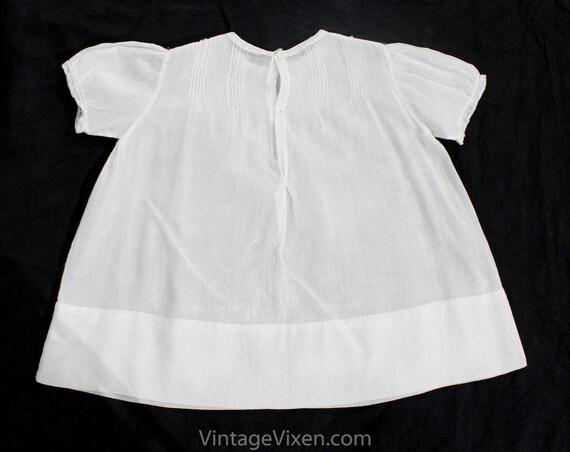 1900s 1910s Infant's Dress - Size 6 Months Baby F… - image 6