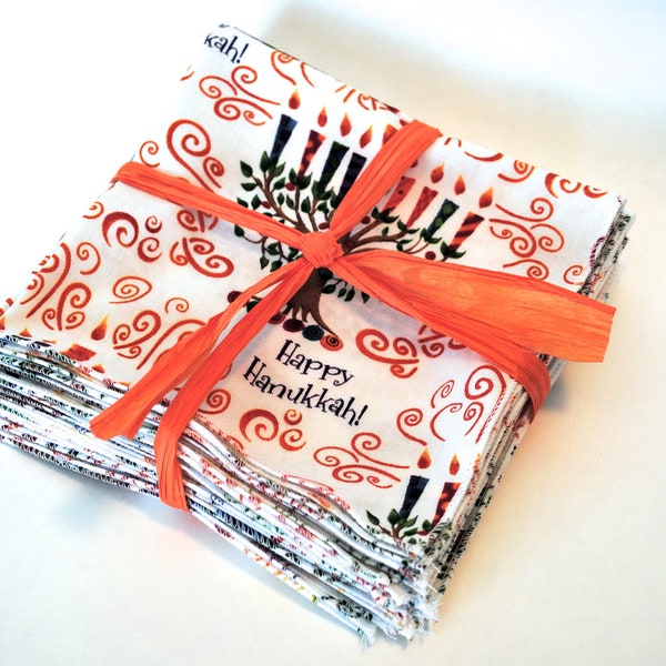 Hanukkah Cloth Napkins