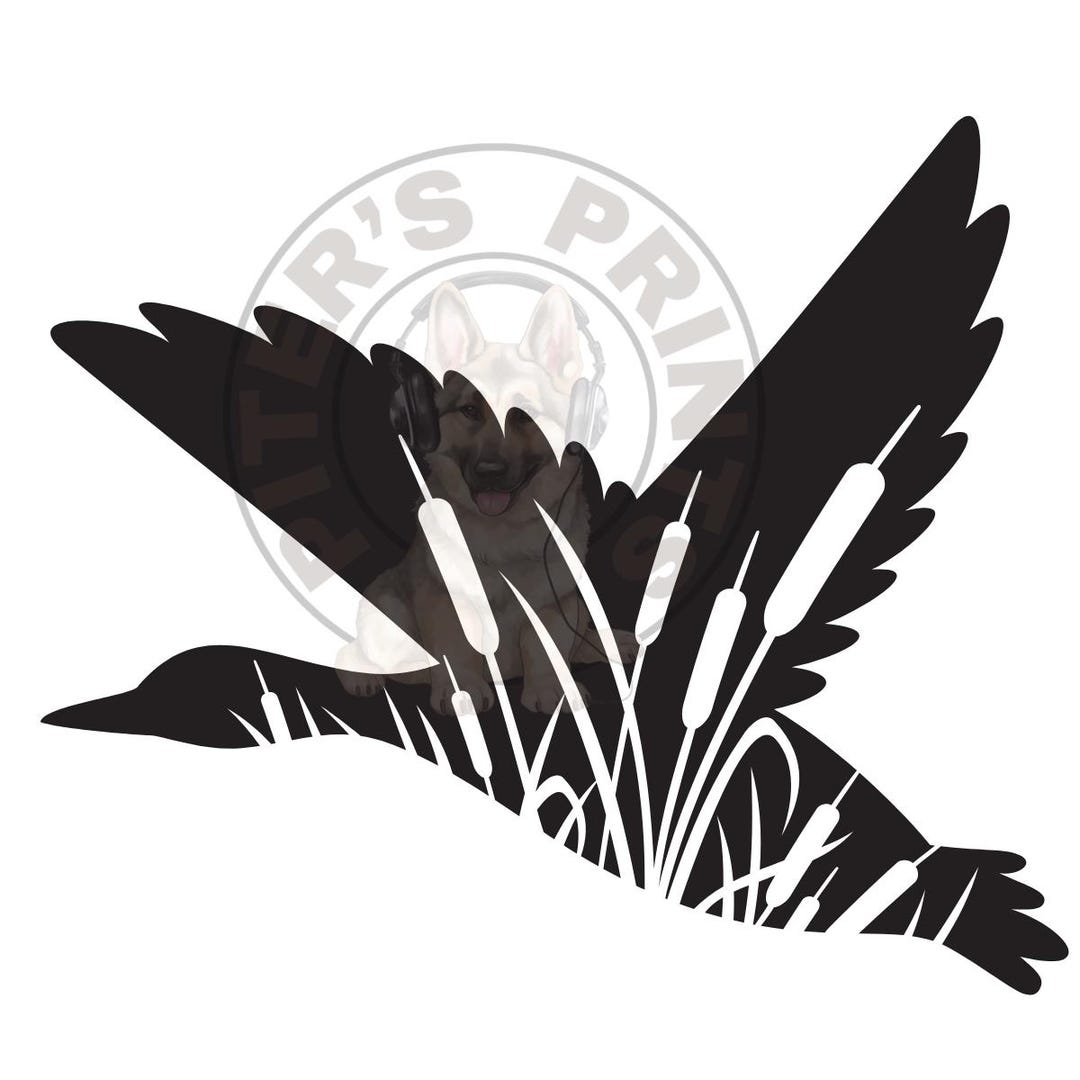 DUCK Car Window Decal, Duck Hunter Decals for Windows, Water Bottle ...