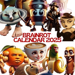 BRAINROT CALENDAR 2025