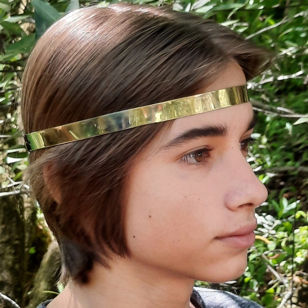 Brass Circlet Crown Game of Thrones Warrior Celtic Halloween King Arthur Wedding Costume Cosplay- Spirit of the Goddess