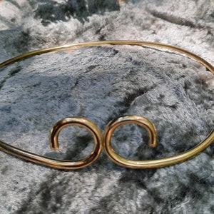 Brass circlet -Monkey King Traditional design for headpiece