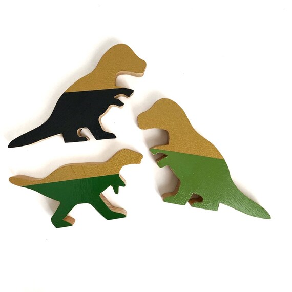 wooden dinosaur toys