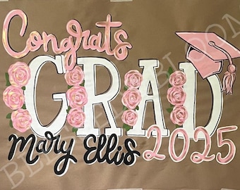 cute custom hand-painted banners