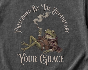 Frosch rauchende Verschreibung Weed Ihre Grace T-Shirt