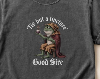 Frosch Alchemist T-Shirt T-Shirt | Es ist nur eine Tinktur, mein lieber Herr