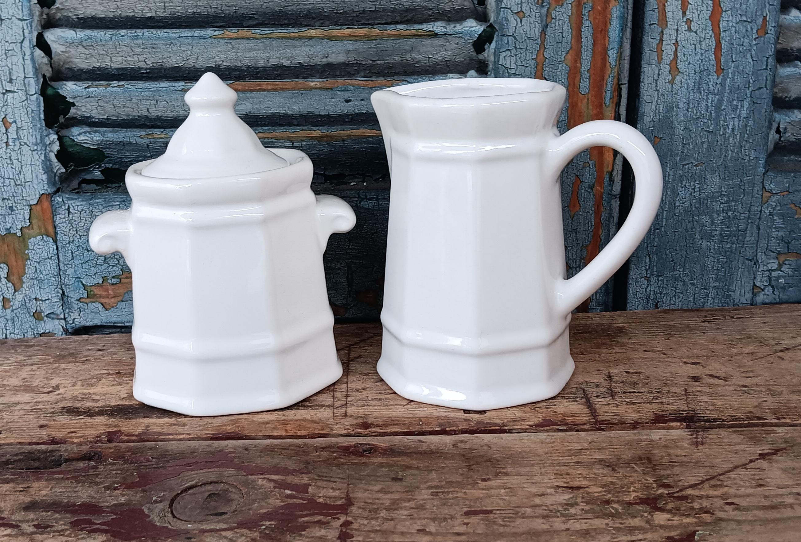 Vintage Sugar Bowl & Creamer Sets - Etsy