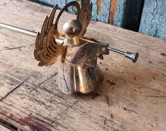 Silverplated Angel Candle Snuffer Hippie Bohemian Candle Douter