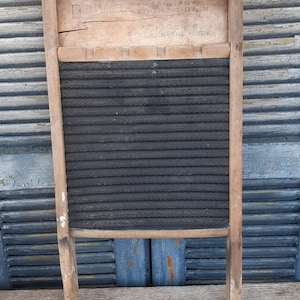 antique wooden washboard rustic country laundry room decor