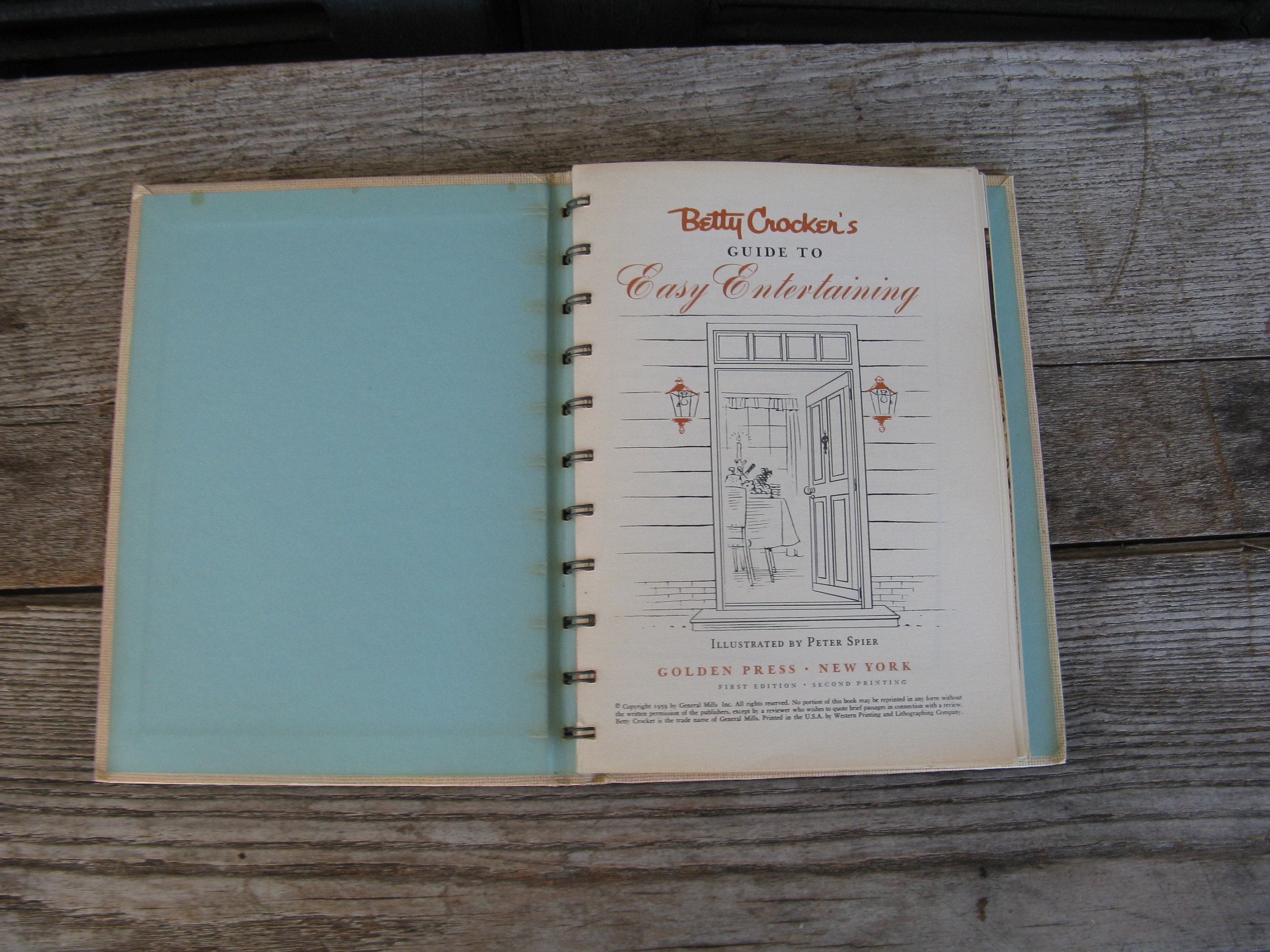 Vintage Betty Crocker S Guide to Easy Entertaining First Edition