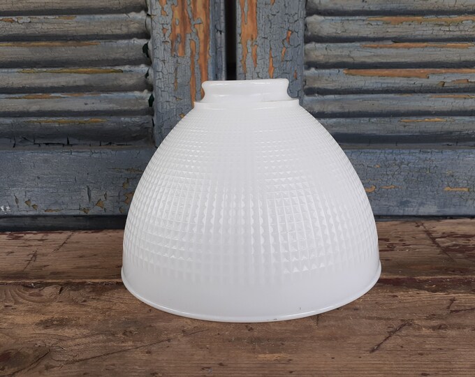 Vintage Opal Glass Light Shade Milkglass Shade Torchiere Shade