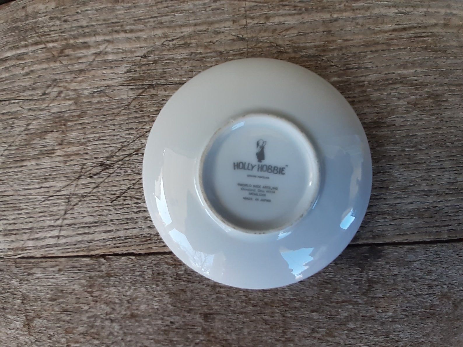 Vintage Porcelain Tea Bag Holder Holly Hobbie 1973 Drink Etsy