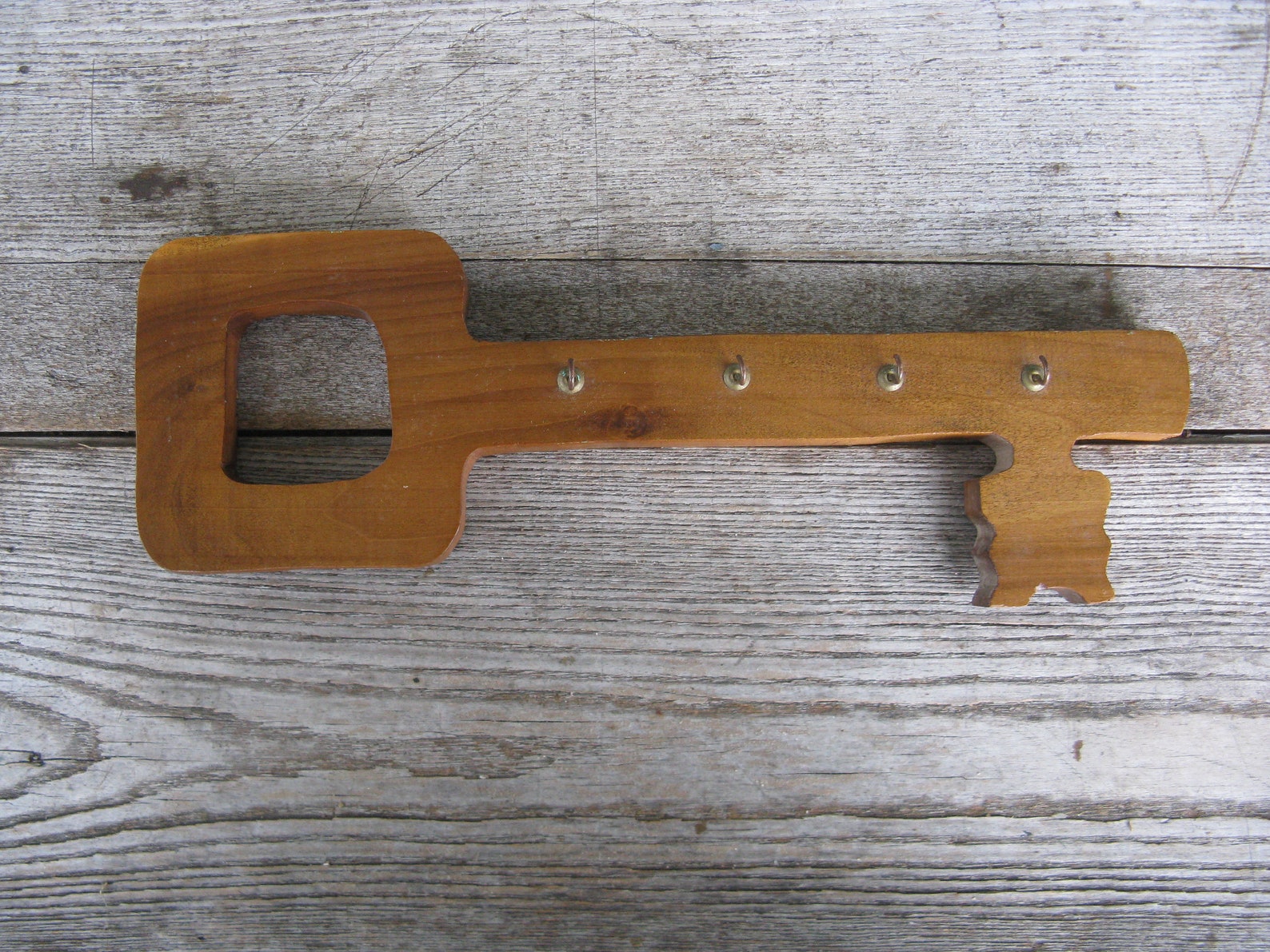 Vintage Kitchen Key Rack Key Shaped Rack Hand Made Kitchen - Etsy