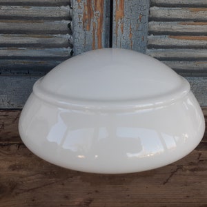 vintage white industrial ceiling light shade glass light shade