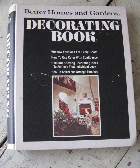 Vintage Better Homes And Gardens Decorating Books 1970s Era Etsy