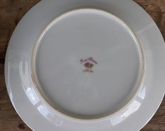 Vintage Noritake Rose China Set of Four Salad Plates Made in