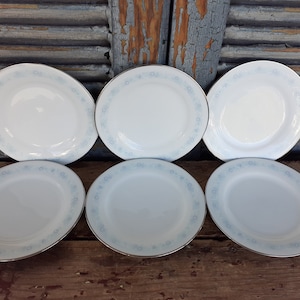 Vintage Noritake Vicki Bread Plates Set of 6 Made in Japan Fine China