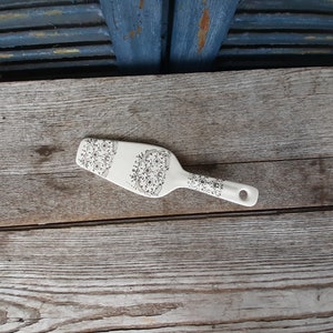 gold china cake server floral pattern pie server vintage wedding 50th anniversary