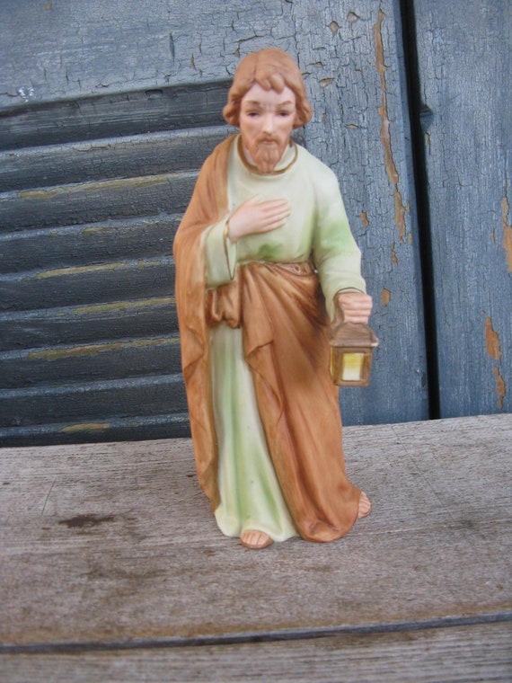 Homco Nativity Fiqures Ceramic Joseph Mary Baby Jesus Choice Of One