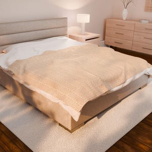 Cozy Velveteen Plush Blanket, Soft Throw for Comfort, Warm Home Decor, Gift for Her, Winter Essential, Snuggle Blanket