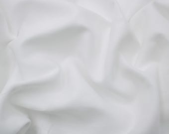 Turbante Sikh Mal Mal F74 / 100 % algodón puro / Más de 40 colores resistentes a la decoloración / 8 metros / Meri Dastar - Blanco