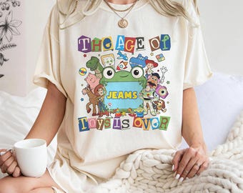 Personalized Toy Story Birthday Shirt, Custom Birthday Boy Shirt, Toy Is Over Theme Tee, Toy Story Friends Party Shirt, Birthday Outfit Gift