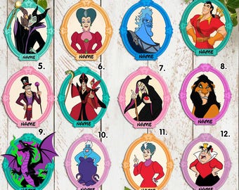 Personalized Heroes Vs Villains   Magnet, Marvel Day At Sea Cruise Door Decor,   Cruise Line Magnet,Villain Stateroom Door Magnet