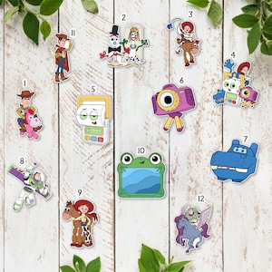 Personalized Toy Story 5 Magnet, Custom Family Cruise Magnet, Buzz Woody Jessie Gift, You’ve Got A Friend At Sea Decor, Pixar Day At Sea
