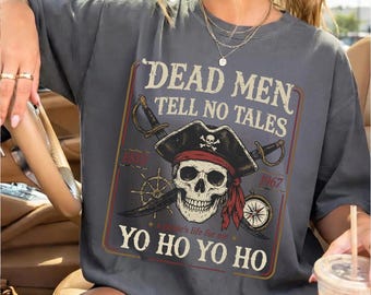 Retro Pirates Of The Caribbean Shirt, A Pirate's Life For Me Tee, Yo Ho Yo Ho Family Vacation Shirt, 2026 Cruise Trip Matching Tee