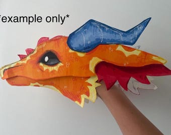 Dragon Puppet Commission (READ DESCRIPTION)