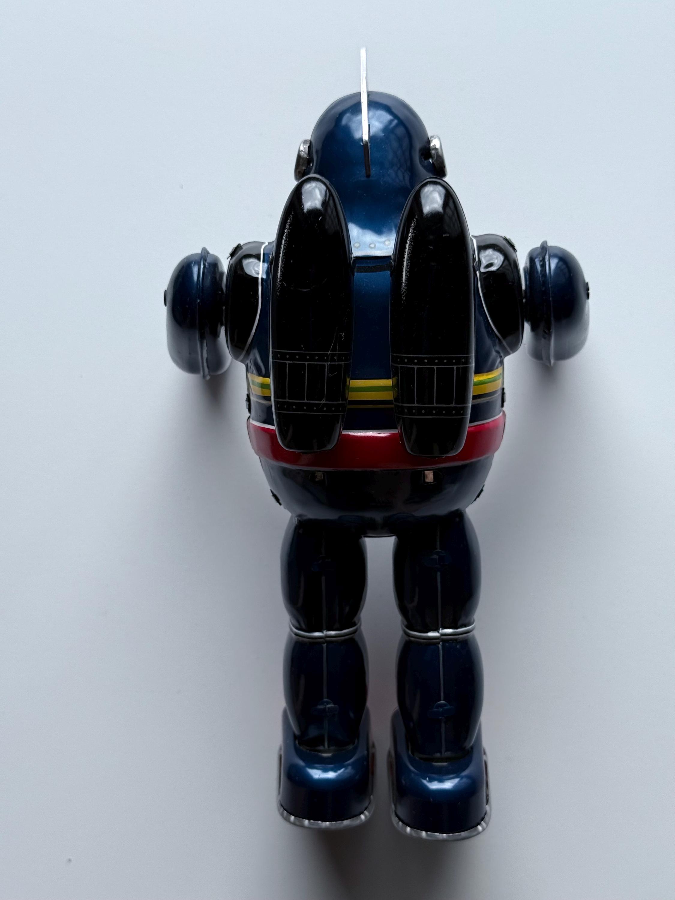 Rare Vintage Billiken Tetsujin 28 Mechanical Osaka Tin Toy
