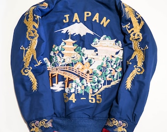 【STAMMBAUM/シュタンバウム】 Reversible Sukajan STAMMBAUM/シュタンバウム】 Reversible Sukajan Jacket