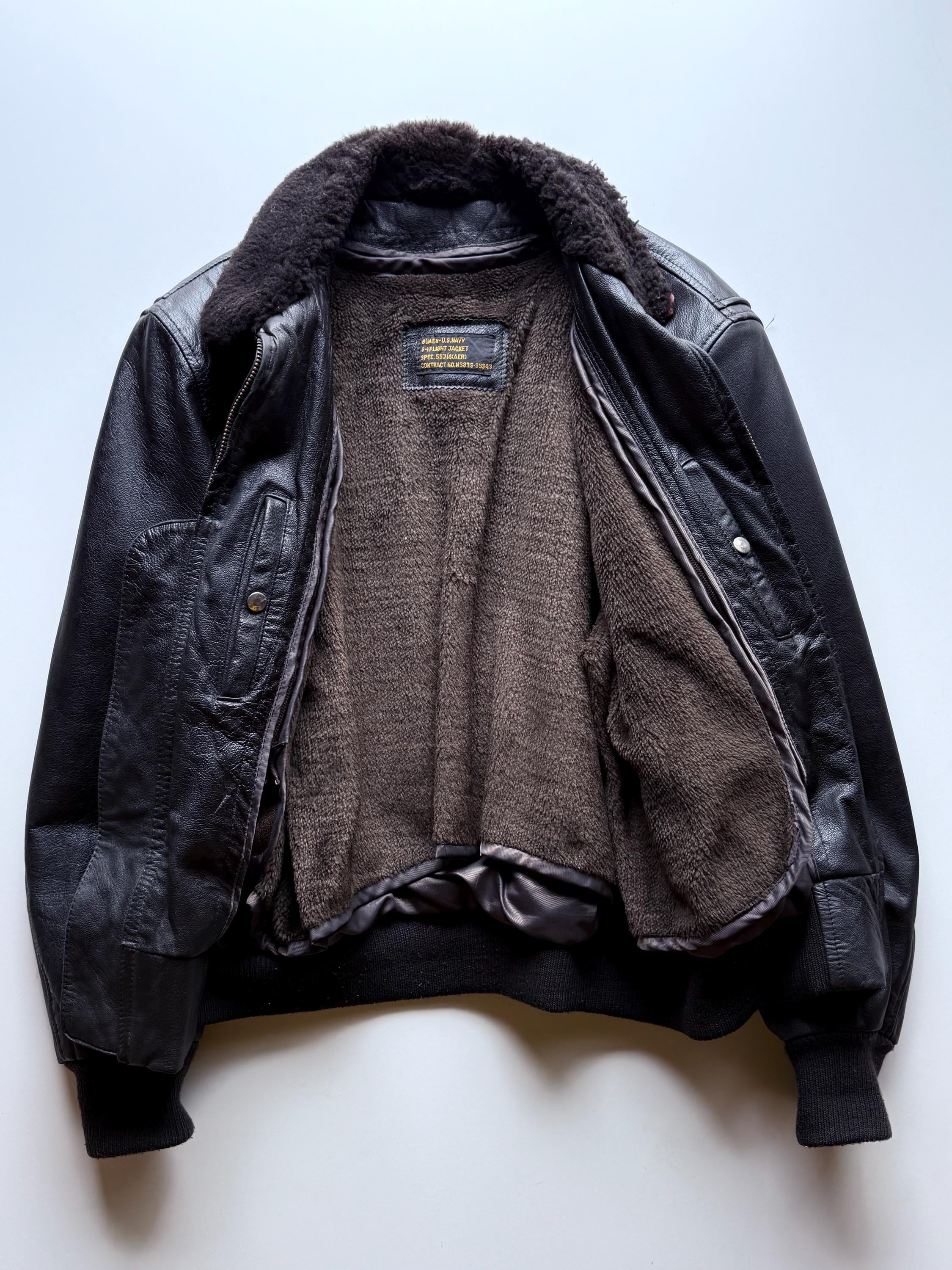 Vintage US Navy G-1 Flight Jacket BUAER Spec 55J14(AER) Contract