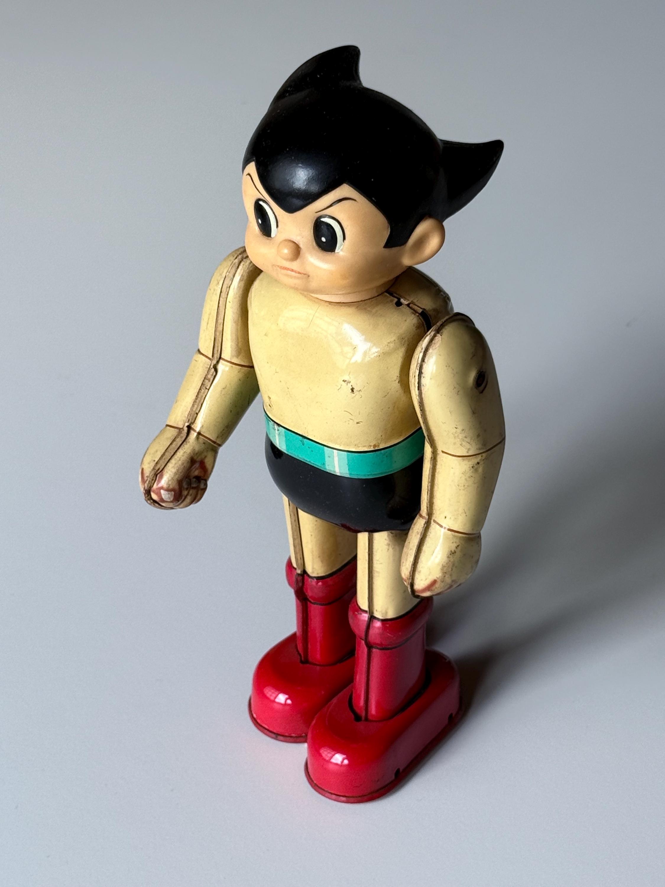 ビリケン商会 鉄腕アトム ゼンマイブリキのおもちゃ – レトロ手塚