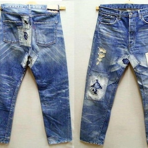 Levi’s Vintage Clothing 66501-0121 – Japan Exclusive – Aoyama Store Opening Limited Edition – W36 – Rare 501XX Repro