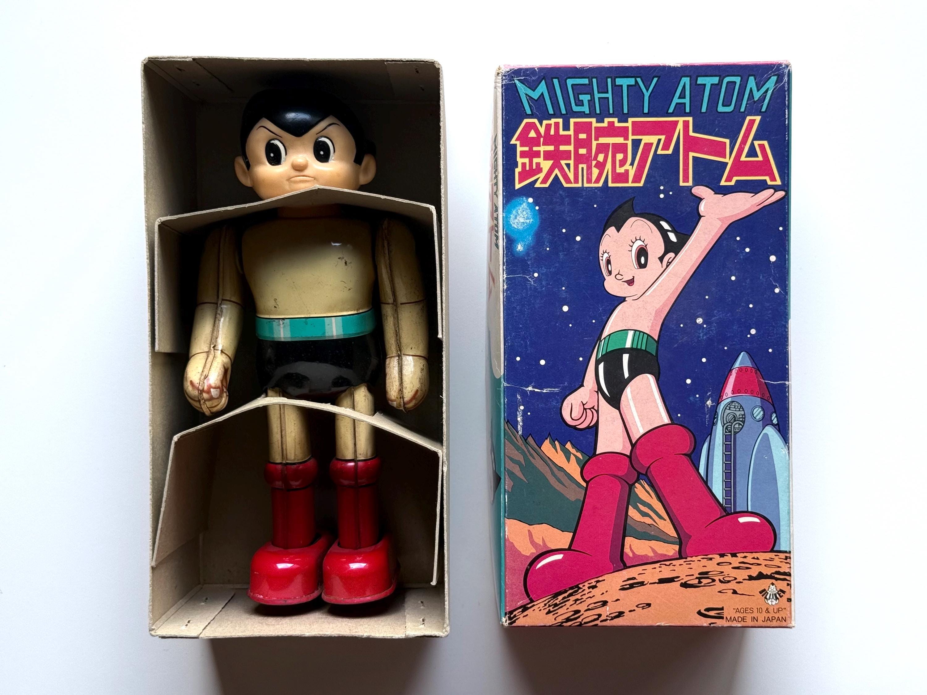 ビリケン商会 鉄腕アトム ゼンマイブリキのおもちゃ – レトロ手塚