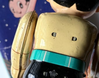 ビリケン商会 鉄腕アトム ゼンマイブリキのおもちゃ – レトロ手塚