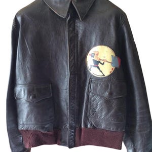 Aero Leather A2 Jacket - Etsy