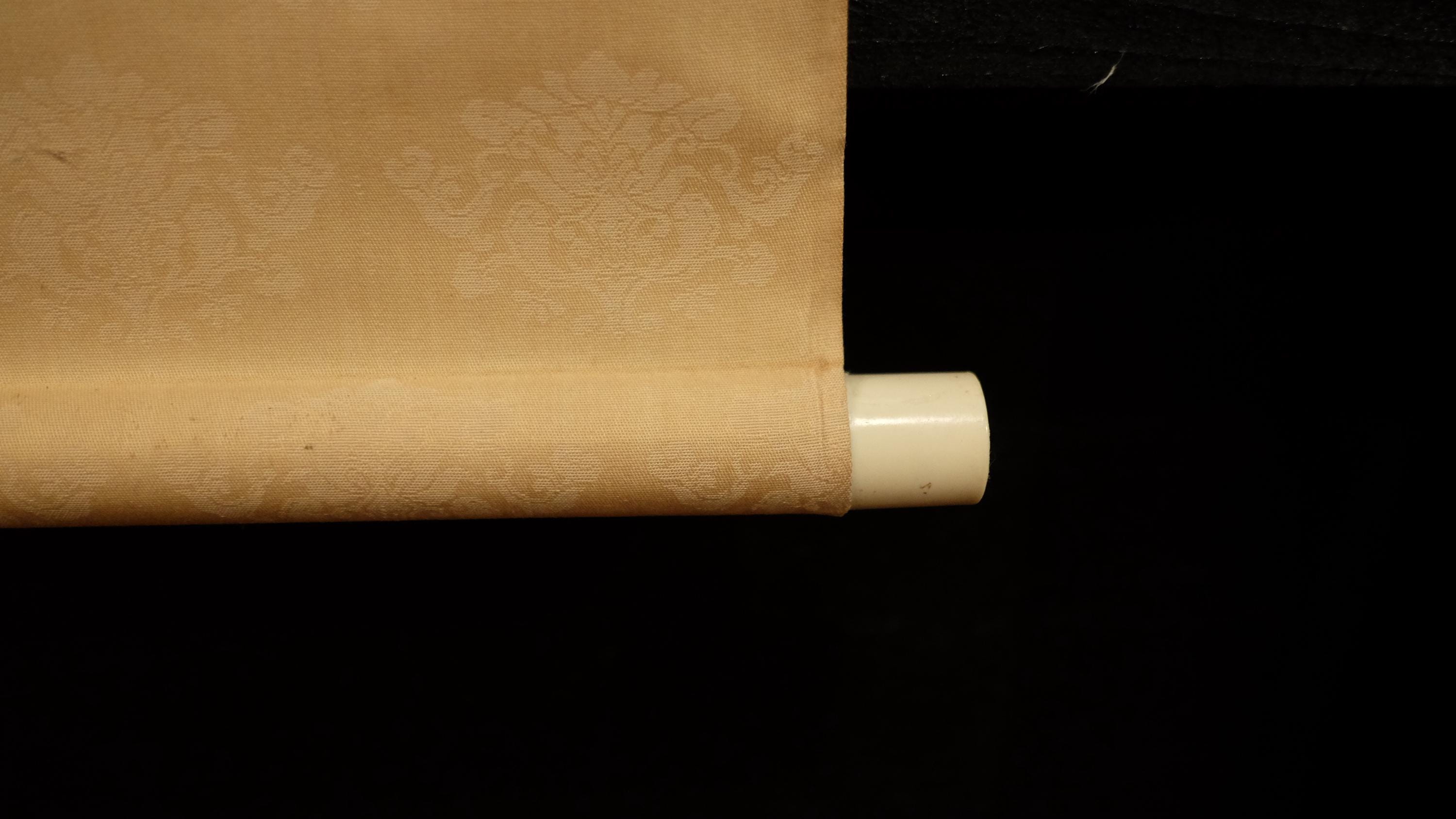 Japanese Kannon Scroll – Goddess of Mercy on Clouds – Hand-painted Silk ...